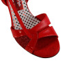 Scarpa da tango donna in Nappa color rosso  | Tangolera Shoes