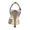 Women's tango shoe A10 Notturno Bronze Tacco 8 cm WITH A SMALL DEFECT | Tangolera Shoes