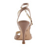 Scarpa da tango donna in nappa color beige  | Tangolera Shoes