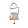 A14 Argento Laminato Tacco 7 cm Scarpa da tango donna | Tangolera Shoes
