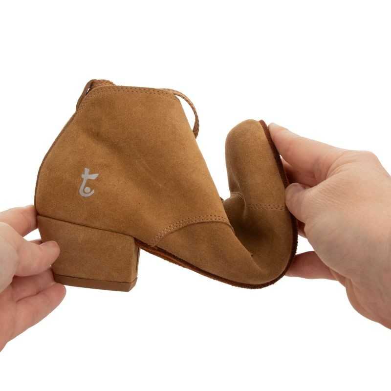 Scarpe da Tango Donna  Stivaletto  Ocra Tex Bufala