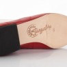 Women's tango shoe in red Nappa leather | Tangolera Shoes