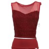 Top Maglietta Cuore Option 99