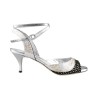 N1CL Argento Cangiante Tacco 6 cm – Scarpe da Tango Necesita Italian Tango Shoes