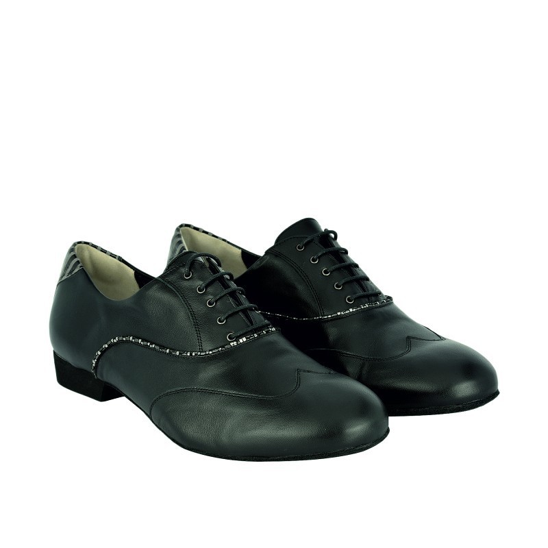 N100 nappa nera canna di fucile – Scarpe da Tango Necesita Italian Tango Shoes