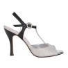 N11B Argento Tacco 9 cm – Scarpe da Tango Necesita Italian Tango Shoes