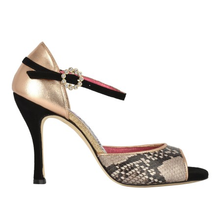 Buy A6CL Rosso Nappa Heel 8 cm