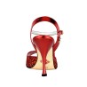 A1 Glitter Rosso Heel 7 cm WITH A SMALL DEFECT