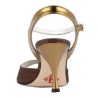 Scarpa da tango donna in Gliter bronzo  | Tangolera Shoes