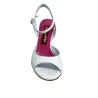 Scarpa da tango donna A1 Total White Tacco 9 cm  | Tangolera Shoes
