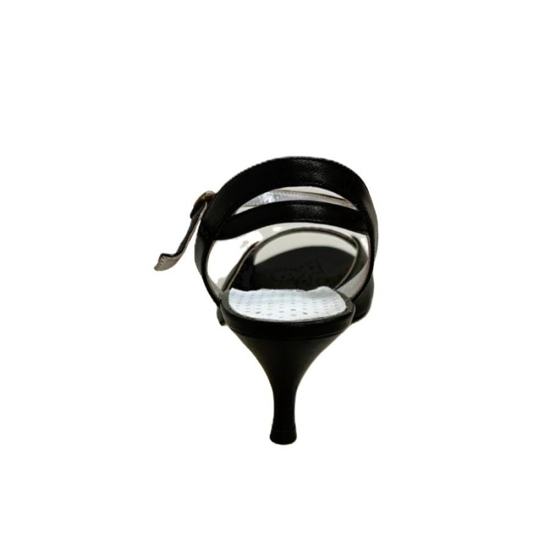 Buy NECESITA SAMPLE Bianco Nero Heel 6 cm