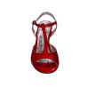 Buy N11B Nappa rossa Glitter Heel 7 cm SAMPLE