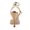 Women's tango shoes  A1CL Oro Laminato Heel 9 cm WITH A SMALL DEFECT | Tangolera Shoes