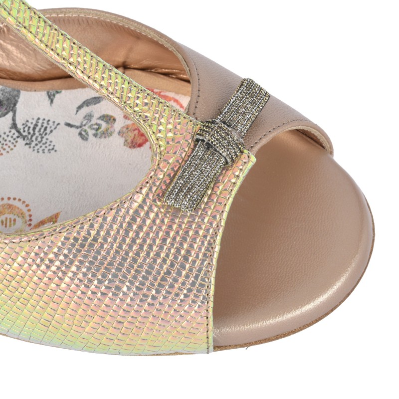 N11 Perla Tacco 9 cm CON PICCOLO DIFETTO – Scarpe da Tango Necesita Italian Tango Shoes