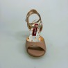 Scarpa da tango donna A2CL Nappa Beige Tacco 7 cm  CAMPIONE  | Tangolera Shoes