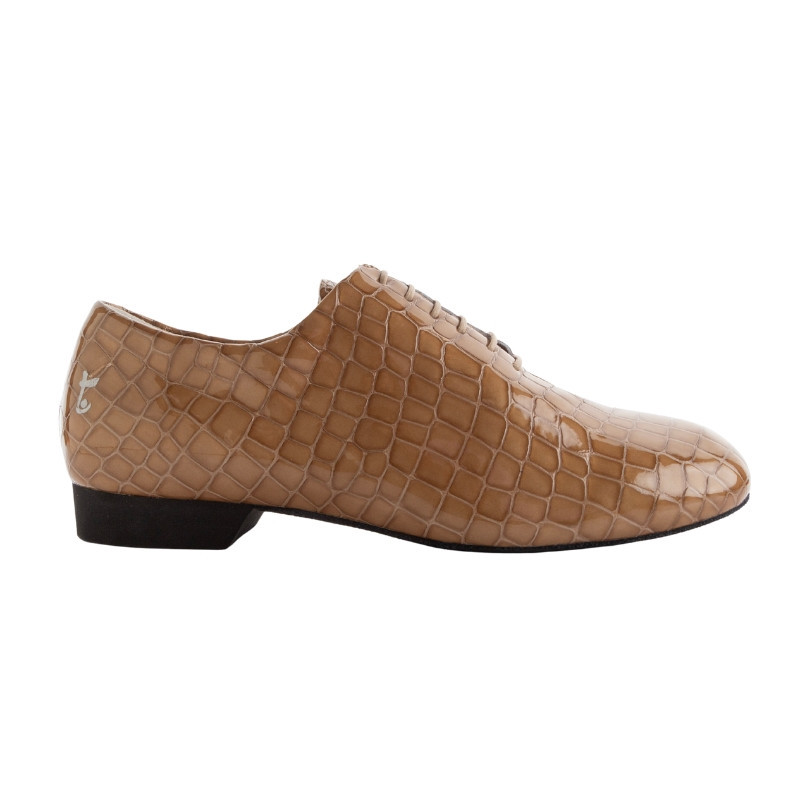 Scarpa da tango uomo 503 Cocco Vernice Soft Cuoio Calzata Regolare | Tangolera Shoes