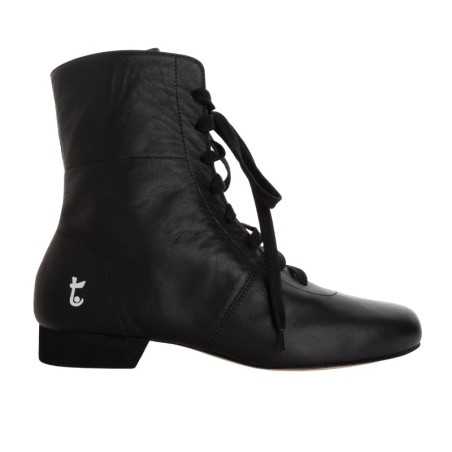 Scarpa da tango donna in Nappa color nero | Tangolera Shoes
